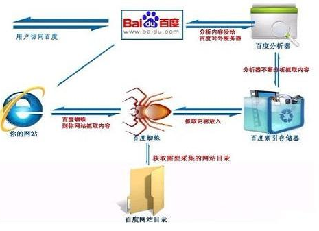 搜索引擎的蜘蛛是如何爬網站數據-如何吸引蜘蛛來收錄頁面